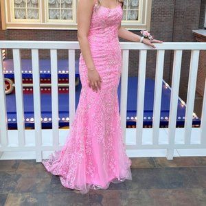 Sherri Hill Prom Dress 54202 Candy Pink